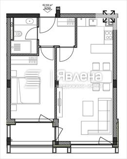 Схема на апартамента
